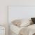 Tăblie cap cu headboard Alb 150 cm Lemn compozit GartenMobel Dekor