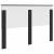 Tăblie cap cu headboard Stejar Negru 150 cm Lemn compozit GartenMobel Dekor