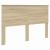 Tăblie cap cu headboard Stejar Sonoma 150 cm Lemn compozit GartenMobel Dekor