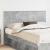 Tăblie cap cu headboard Gri din beton 150 cm Lemn compozit GartenMobel Dekor