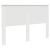Tăblie cap cu headboard Alb Lucios 150 cm Lemn compozit GartenMobel Dekor