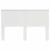Tăblie cap cu headboard Alb Lucios 150 cm Lemn compozit GartenMobel Dekor