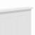 Tăblie cap cu headboard Alb Lucios 150 cm Lemn compozit GartenMobel Dekor