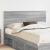 Tăblie cap cu headboard Gri Sonoma 150 cm Lemn compozit GartenMobel Dekor