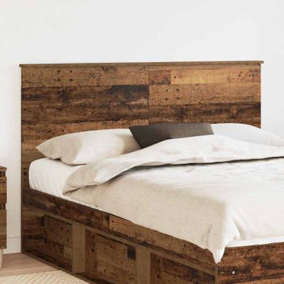 Tăblie cap cu headboard Lemn Vechi 150 cm Lemn compozit GartenMobel Dekor