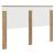 Tăblie cap cu headboard Stejar Artizanal 150 cm Lemn compozit GartenMobel Dekor