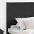 Tăblie cap cu headboard Stejar Negru 100 cm Lemn compozit GartenMobel Dekor