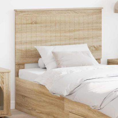 Tăblie cap cu headboard Stejar Sonoma 100 cm Lemn compozit GartenMobel Dekor