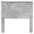 Tăblie cap cu headboard Gri din beton 100 cm Lemn compozit GartenMobel Dekor