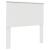 Tăblie cap cu headboard Alb Lucios 100 cm Lemn compozit GartenMobel Dekor