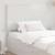 Tăblie cap cu headboard Alb Lucios 100 cm Lemn compozit GartenMobel Dekor