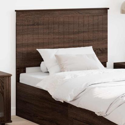Tăblie cap cu headboard Stejar închis 100 cm Lemn compozit GartenMobel Dekor