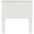 Tăblie cap cu headboard Alb 90 cm Lemn compozit GartenMobel Dekor