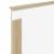 Tăblie cap cu headboard Stejar Sonoma 90 cm Lemn compozit GartenMobel Dekor