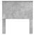 Tăblie cap cu headboard Gri din beton 90 cm Lemn compozit GartenMobel Dekor