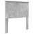 Tăblie cap cu headboard Gri din beton 90 cm Lemn compozit GartenMobel Dekor