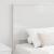 Tăblie cap cu headboard Alb Lucios 90 cm Lemn compozit GartenMobel Dekor