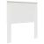 Tăblie cap cu headboard Alb Lucios 90 cm Lemn compozit GartenMobel Dekor