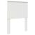 Tăblie cap cu headboard Alb 75 cm Lemn compozit GartenMobel Dekor