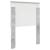 Tăblie cap cu headboard Gri din beton 75 cm Lemn compozit GartenMobel Dekor