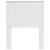 Tăblie cap cu headboard Alb Lucios 75 cm Lemn compozit GartenMobel Dekor