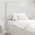 Tăblie cap cu headboard Alb Lucios 75 cm Lemn compozit GartenMobel Dekor