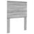 Tăblie cap cu headboard Gri Sonoma 75 cm Lemn compozit GartenMobel Dekor