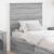 Tăblie cap cu headboard Gri Sonoma 75 cm Lemn compozit GartenMobel Dekor
