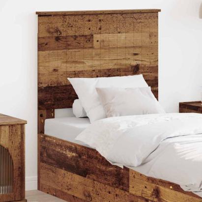 Tăblie cap cu headboard Lemn Vechi 75 cm Lemn compozit GartenMobel Dekor