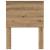Tăblie cap cu headboard Stejar Artizanal 75 cm Lemn compozit GartenMobel Dekor