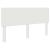 Tăblie cap cu headboard Alb 200 cm Lemn compozit GartenMobel Dekor