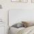 Tăblie cap cu headboard Alb 200 cm Lemn compozit GartenMobel Dekor