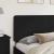 Tăblie cap cu headboard Stejar Negru 200 cm Lemn compozit GartenMobel Dekor