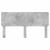 Tăblie cap cu headboard Gri din beton 200 cm Lemn compozit GartenMobel Dekor