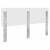 Tăblie cap cu headboard Gri din beton 200 cm Lemn compozit GartenMobel Dekor