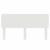 Tăblie cap cu headboard Alb Lucios 200 cm Lemn compozit GartenMobel Dekor