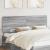 Tăblie cap cu headboard Gri Sonoma 200 cm Lemn compozit GartenMobel Dekor