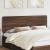 Tăblie cap cu headboard Stejar închis 200 cm Lemn compozit GartenMobel Dekor