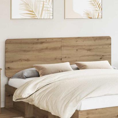 Tăblie cap cu headboard Stejar Artizanal 200 cm Lemn compozit GartenMobel Dekor