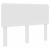 Tăblie cap cu headboard Alb 160 cm Lemn compozit GartenMobel Dekor