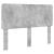 Tăblie cap cu headboard Gri din beton 160 cm Lemn compozit GartenMobel Dekor