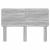 Tăblie cap cu headboard Gri Sonoma 160 cm Lemn compozit GartenMobel Dekor
