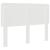 Tăblie cap cu headboard Alb 150 cm Lemn compozit GartenMobel Dekor