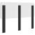 Tăblie cap cu headboard Stejar Negru 150 cm Lemn compozit GartenMobel Dekor