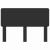 Tăblie cap cu headboard Stejar Negru 150 cm Lemn compozit GartenMobel Dekor