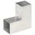 Conector de grindă, formă L, 81 x 81 mm, metal galvanizat GartenMobel Dekor