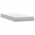 Pat box spring cu saltea, gri deschis, 80x210 cm, catifea GartenMobel Dekor