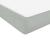 Pat box spring cu saltea, gri deschis, 80x210 cm, catifea GartenMobel Dekor