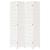 Paravan cameră 4 panouri, alb, lemn masiv paulownia GartenMobel Dekor