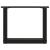 Picioare pentru măsuță de cafea în formă de U, 2 buc., negru, 40x(30-31) cm, oțel GartenMobel Dekor